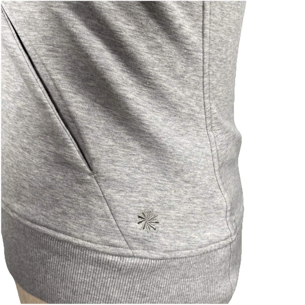 ATHLETA Triumph Hoodie Sweatshirt Jacket Size Small Grey Gym Workout #486251 - Picture 4 of 7